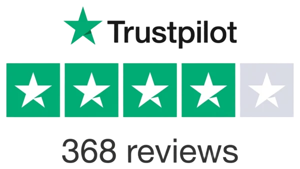 Trustpilot rating: 4 out of 5 stars based on 368 reviews